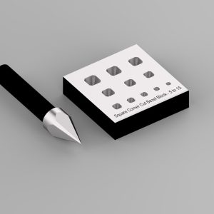 Square Bezel Block-Cut Corners – 5 to 15mm