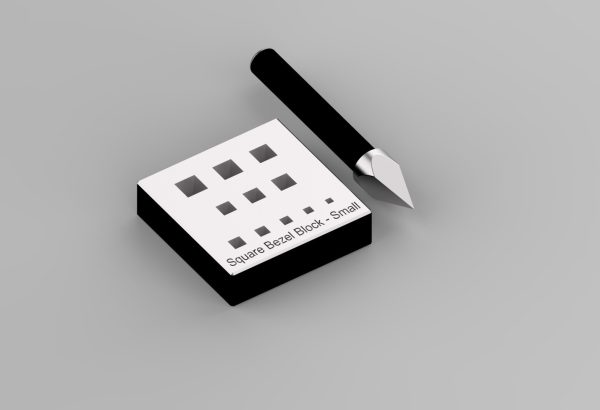 Square Bezel Block – Small – 4mm to 14mm