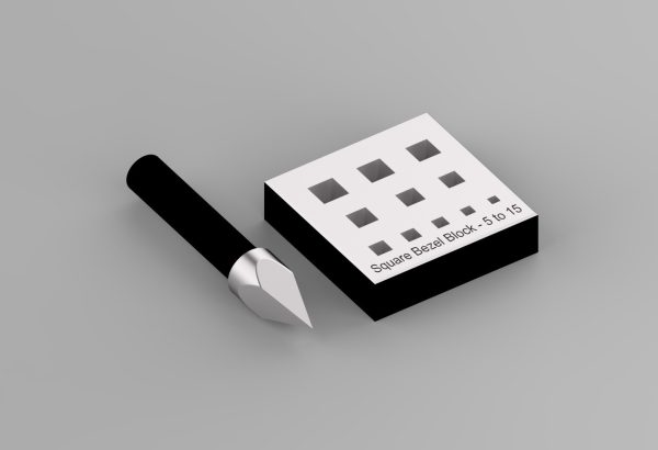 Square Bezel Block – 5mm to 15mm