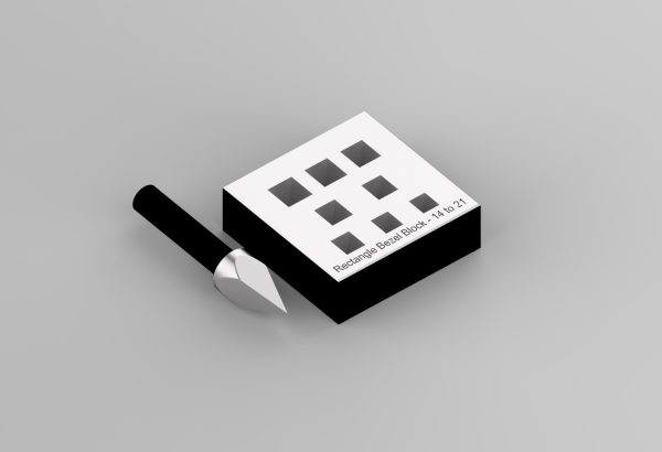 Rectangular Bezel Block – 14 to 21 mm