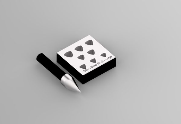 Trillion Bezel Block Large